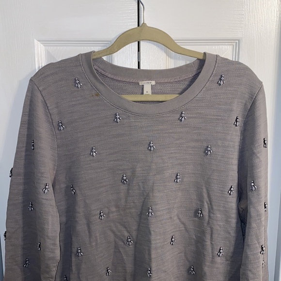 J Crew Embellished Sweater - Picture 2 of 7